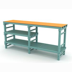 Купить Стол для бассейна, жесткий ПВХ, 1988х554х920 мм в Обь 
