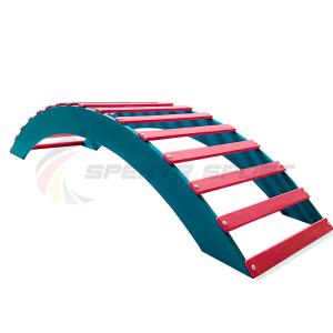 Купить Мостик массажный из дерева (140х40х29 см) окрашенный в Обь 