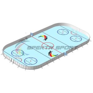 Купить Хоккейная коробка, борта фанера 12 мм, 40х20 в Обь 