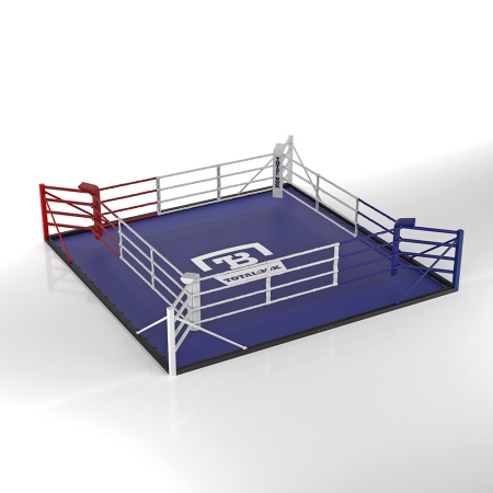Купить Ринг боксерский напольный Totalbox в балке 4х4м в Обь 