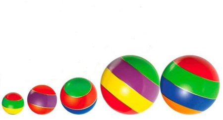 Купить Мячи резиновые (комплект из 5 мячей различного диаметра) в Обь 