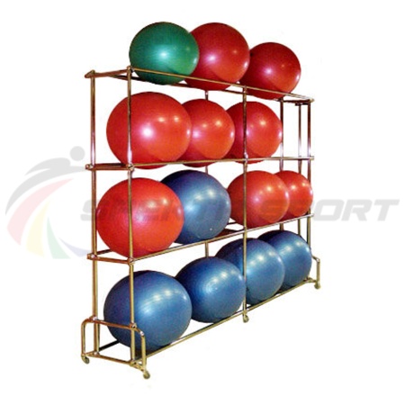 Купить Стеллаж для гимнастических мячей 16 шт в Обь 