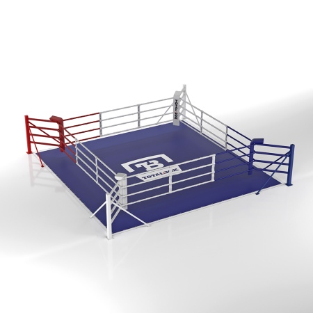 Купить Ринг боксерский напольный Totalbox на упорах 5х5м в Обь 