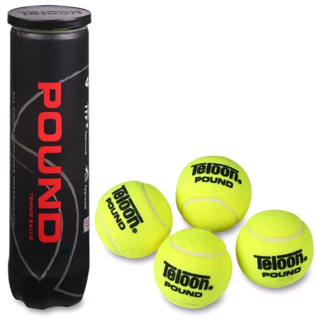 Купить Мяч для большого тенниса Teloon 828Т Р4  (4 шт) в Обь 